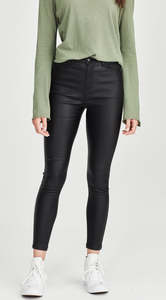 Womens Jeans: Junkfood Bowie Gloss Ankle Grazer Jean