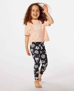 Girls Pants: Girls Low Tide Legging