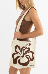 Beach Bags: Rhythm Kai Floral Crochet Tote Bag