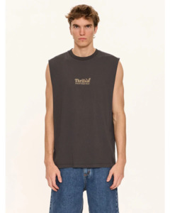 Thrills Workwear Embro Merch Fit Muscle Tee