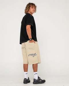 Mens Shorts: Rusty Step-Stone Baggy Short