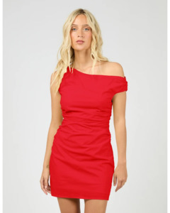 Womens Clothing: All About Eve Alessa Asym Dress