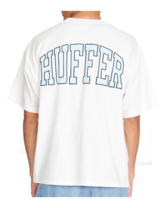 Huffer Block Crop Tee/Check