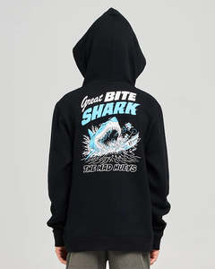 The Mad Hueys Great Bite Shark Hooded Pullover