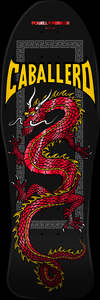 Skateboards: Powell Peralta-Caballero Chinese Dragon 23-Red Foil-10"