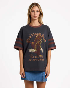 Womens Clothing: RVCA Toni Ringer T-Shirt