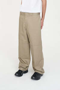 Mens Clothing: Huffer Double Knee Wide Union Pant