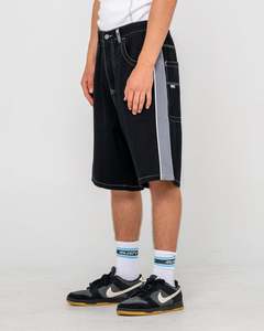 Mens Clothing: Rusty Flip Daddy Taped Baggy Short