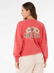 Womens Hoodies Sweats: Ripcurl Bells Heritage Crew