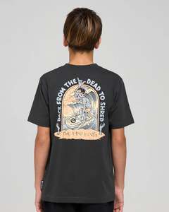 Boys Tops: The Mad Hueys Dead Shred Youth Tee