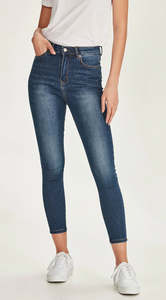 Junkfood Bowie Short Stuff Jean Dark Blue