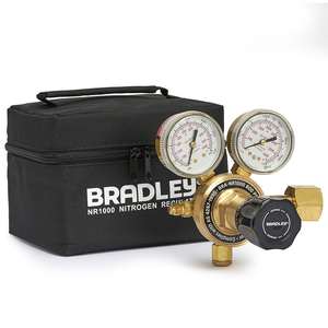 Bradley NR1000 High Pressure Nitrogen Regulator HVACTOOLS New Zealand