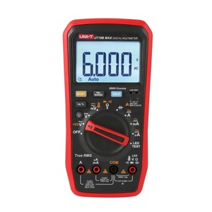 UNI-T UT18B Max Digital Multimeter True RMS Voltage Tester