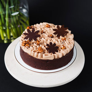 Dark and Milk Chocolate Hazelnut Tart - Hyatt Pantry Restaurant - Wynyard Quarte&hellip;