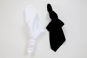 Products: Table Napkin – Black plain – Hyde Park Hire