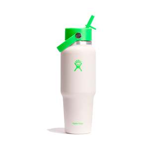 Limited Edition: 32oz (946mL) Wide Flex Straw Travel Bottle - Neon