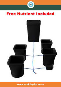 AutoPot XL 4 pot system - plastic pots with FREE NUTRIENT