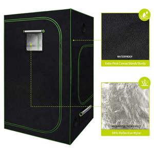 Indoor Growing Tents Propagation Tents: Grow Tent 2.4 x 2.4 x 2 m (h)