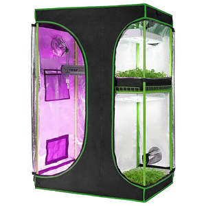 Indoor Growing Tents Propagation Tents: Grow Tent - 2in1 1.2 x 0.9 x 1.8 m (h)
