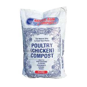 Hydroponic Growing Medium Coco Perlite: Poultry (chicken) Compost 40 L