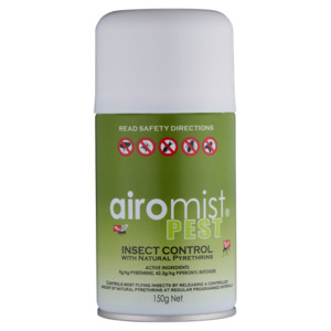 Chemicals: Airomist Pest Insect Pyrethium Control Refill 150g