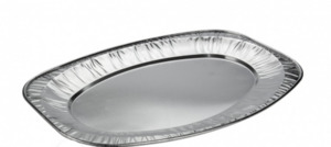 Food Packaging: Emperor Oval Foil Platter Medium x 5