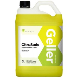 Products: Geller Citrusuds Dishwashing Liquid 5L