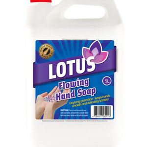 Products: Lotus Flowing Hand Soap White 5L - Hygiene Supplies Expert