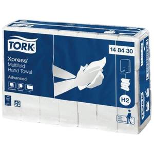 Tork Hand Towel Advanced Multifold H2 Pack 21 - Hygiene Supplies Expert