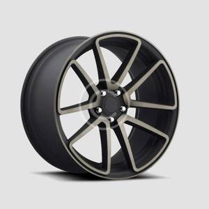 Tires: VDRM 3PC 18/20/24 polished steel, matt