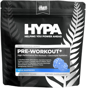 Hypa Pre-Workout+ High Stim Pre-Workout & Electrolyte Hydration