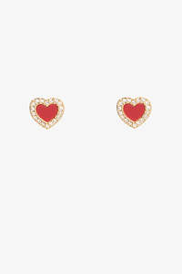 Heart Of Fire Earring