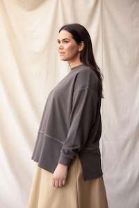 Recreate: Roam Sweatshirt | Charcoal