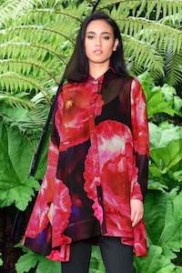 Tops Shirts: On With The Show Blouse | Rose