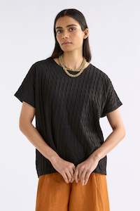 Tees: Orta Boxy TShirt | Black