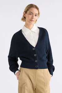 Saari Cardigan | Bright Navy