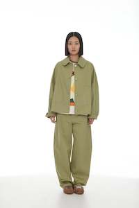 Pants And Skirts: Hans Jean | Light Sage