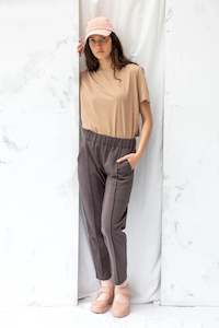 Pants And Skirts: Home Trackpant | Charcoal