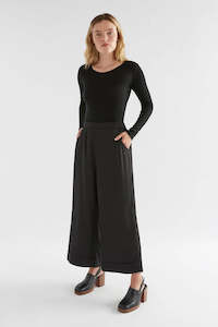 Pants And Skirts: Wide Leg Culottes | Black