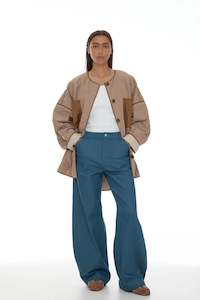 Padded Flynn Jacket | Tan