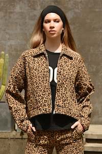 The Half Moon Jacket | Leopard Spot