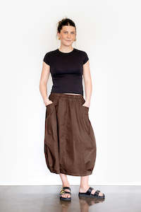 Cyrus Skirt | Chocolate