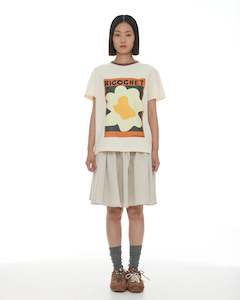 Machac Skirt | Stone with Drawcord