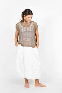 Bubble Skirt | White OSFM