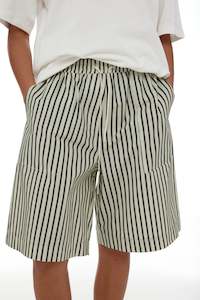 Linley Short | Sage/Khaki Stripe