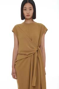 Ricochet: Sleeveless Diana Dress | Chartreuse