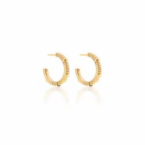 Unity Hoop Earrings | Gold