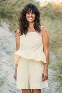 Recreate: Tomorrow Shorts | Natural Stripe