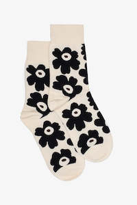 Black Dahlia Sock