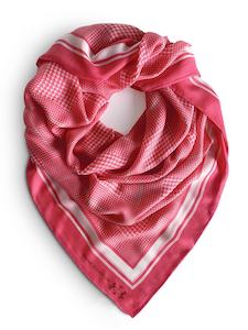 The Alexander Scarf | Pink/Cream